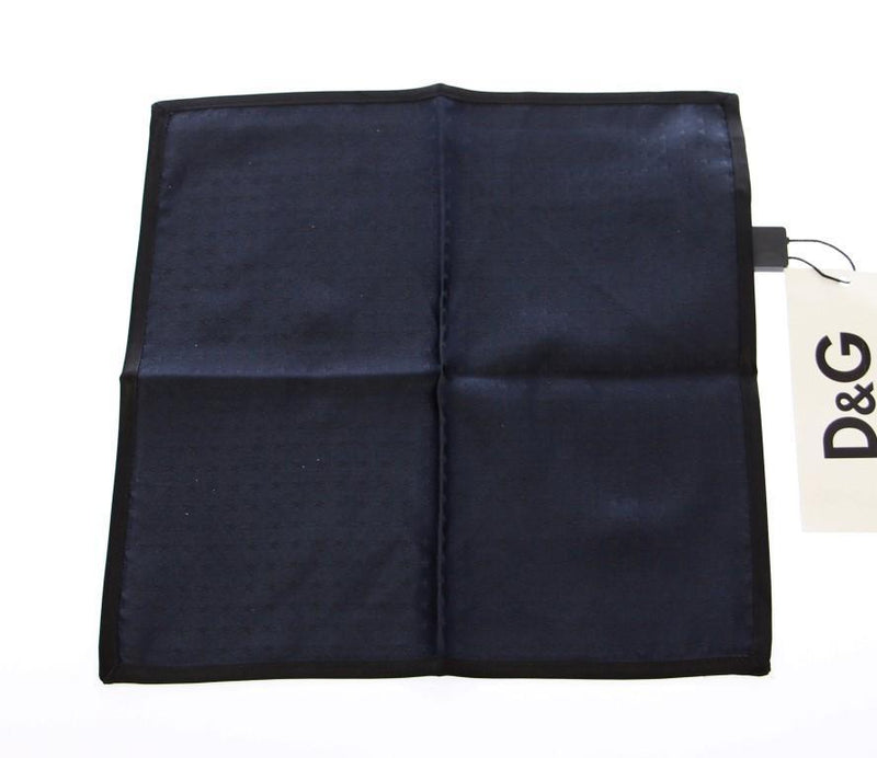 Blue Star Silk Handkerchief