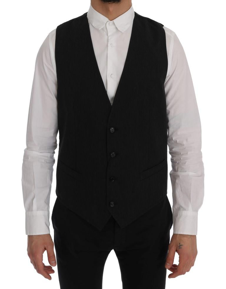 Black STAFF Cotton Rayon Vest