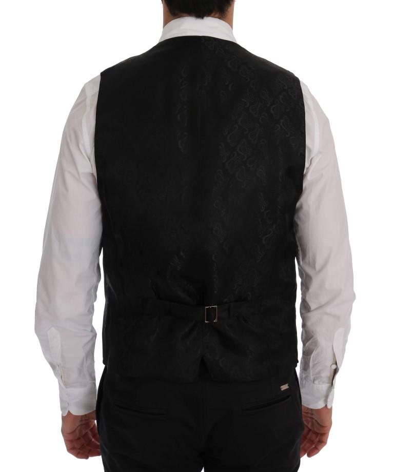 Black STAFF Cotton Rayon Vest