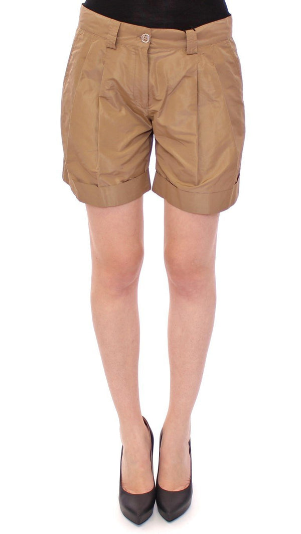 Brown chinos shorts pants