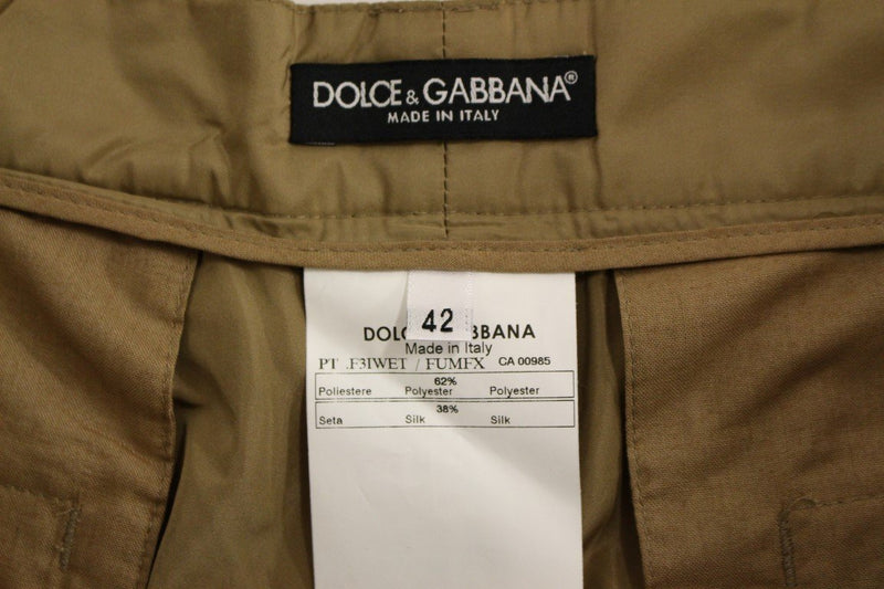 Brown chinos shorts pants