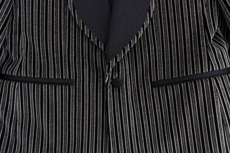 Gray striped SICILIA blazer