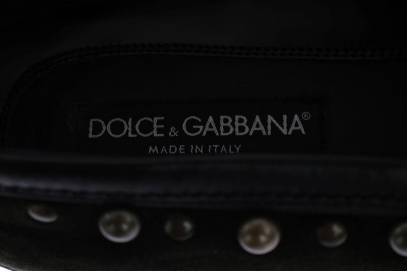 Green Velvet Royal Bee Ricamo Loafers