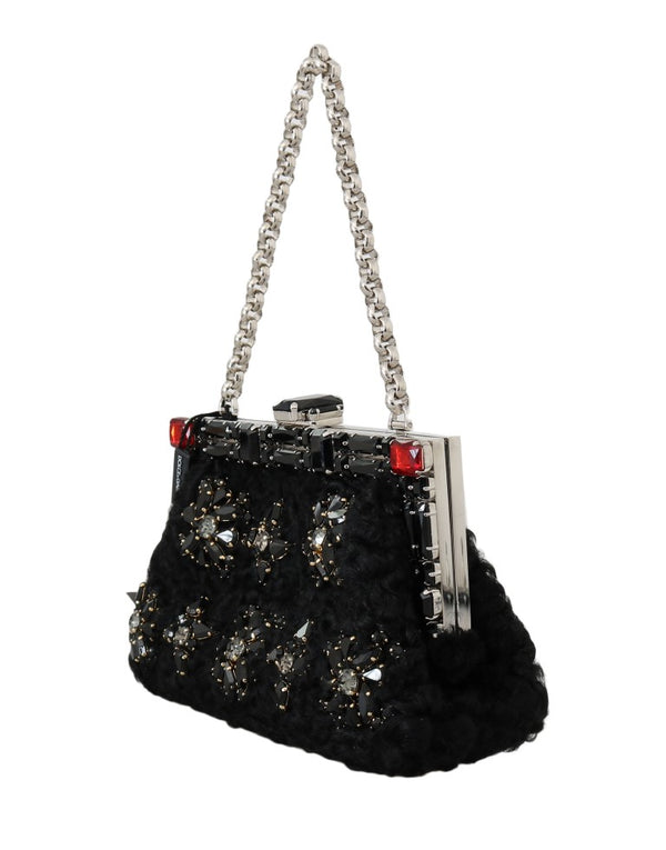 Black Crystal Bag VANDA Clutch Bag