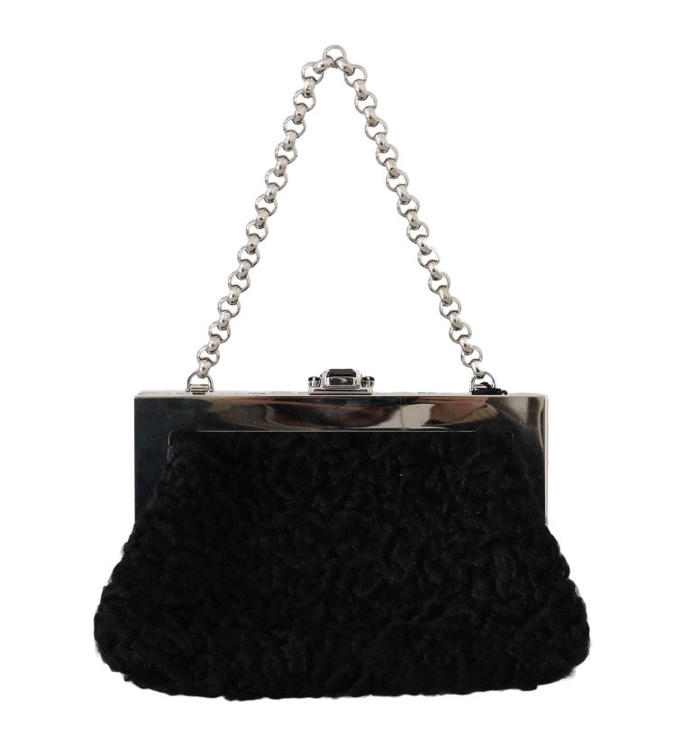 Black Crystal Bag VANDA Clutch Bag