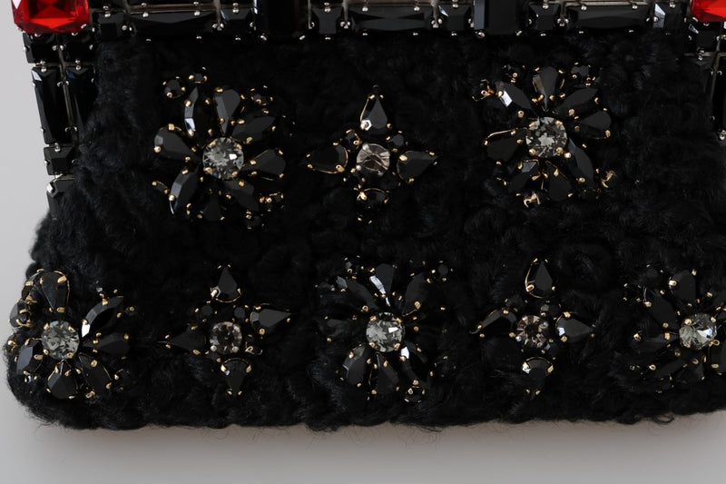 Black Crystal Bag VANDA Clutch Bag