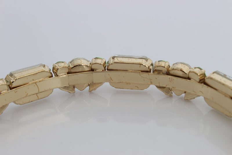 Gold Tiara Brass Crystal Sicily GEMME Headband