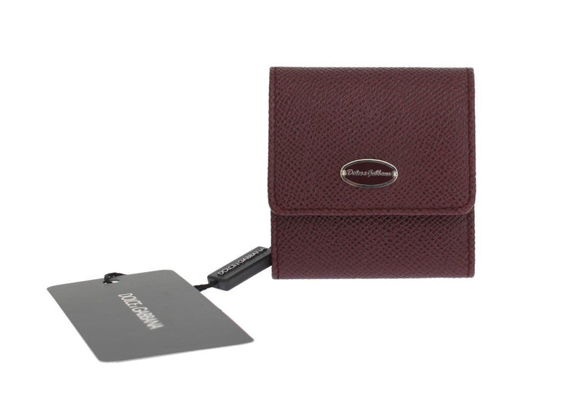 Bordeaux Dauphine Leather Key Wallet