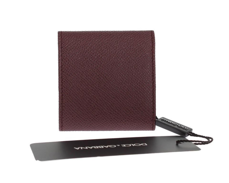 Bordeaux Dauphine Leather Key Wallet