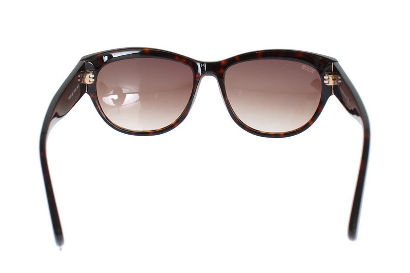 Brown Plastic Frame UV Lens Sunglasses