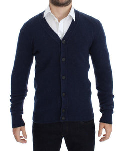 Blue Button Down Cardigan