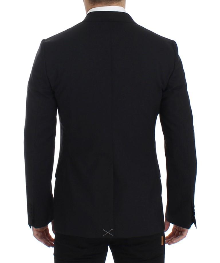 Black wool stretch MARTINI blazer