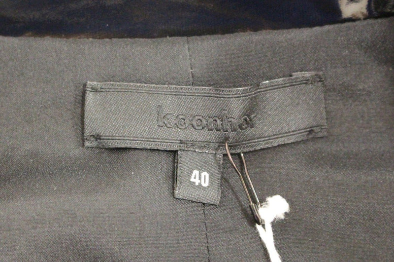 White Black Zipper Closure Cropped Jacket