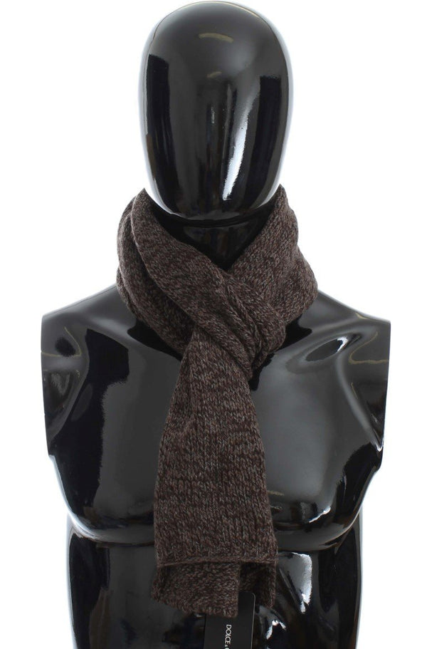 Brown Cashmere Scarf