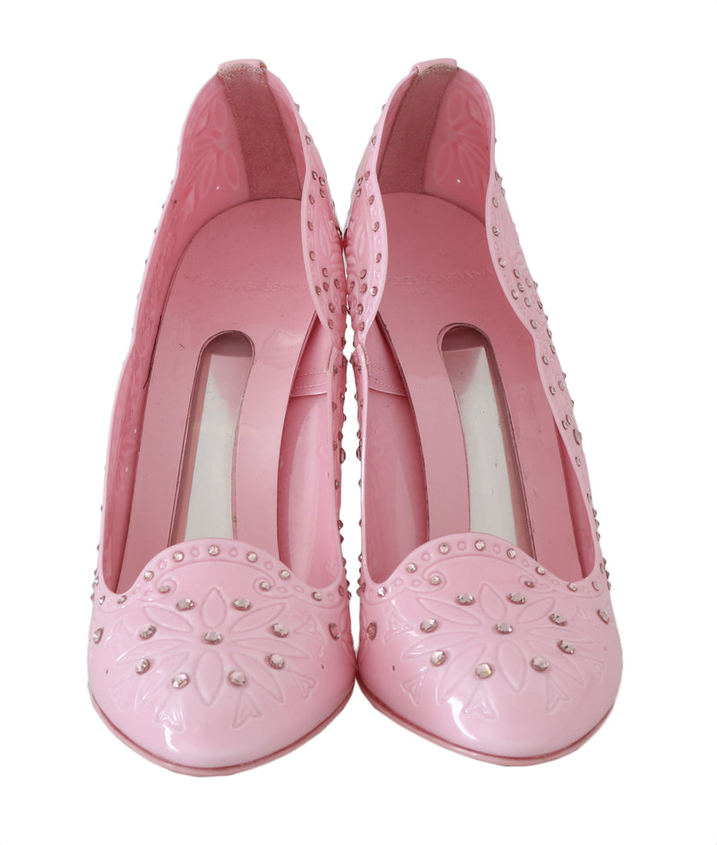 CINDERELLA Pink Crystal Heels