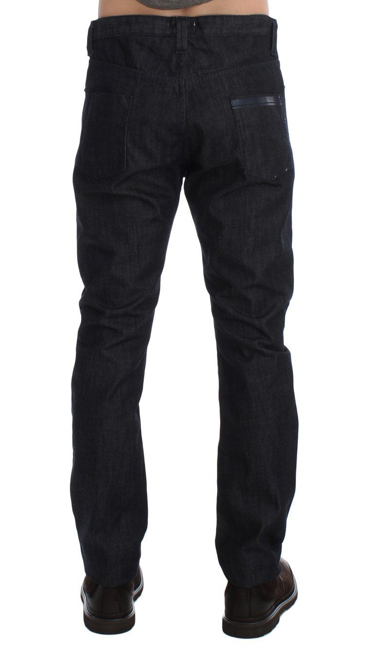Blue Regular Fit Cotton Denim Jeans
