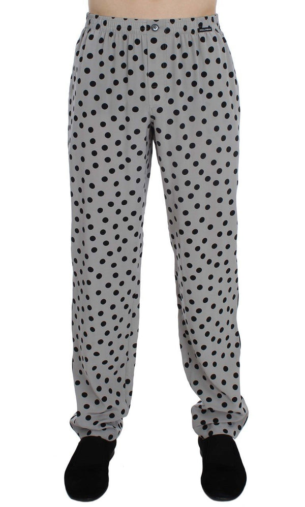 Silver SILK Pajama Lounge Pants