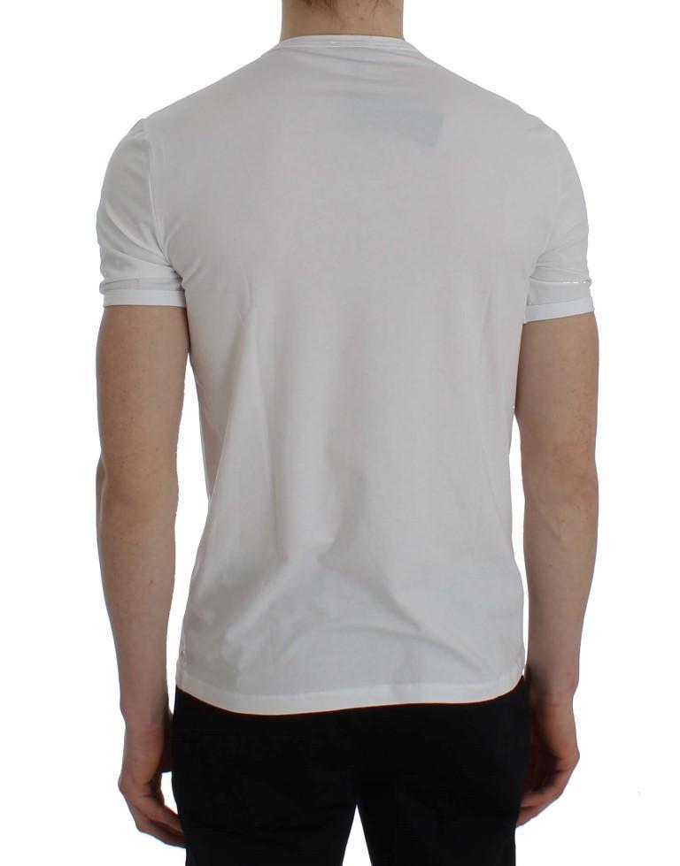 Gray Cotton Long Sleeve Beachwear T-shirt