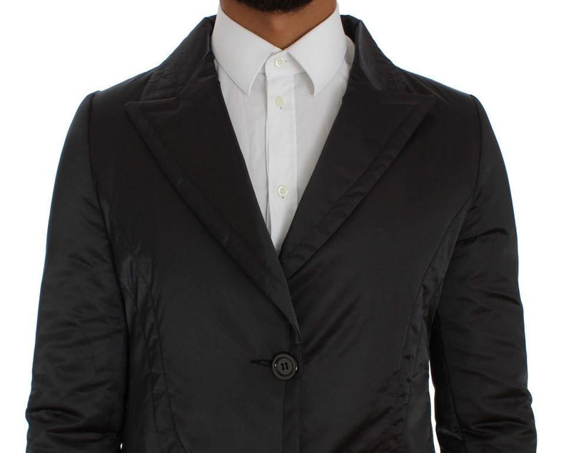 Gray Long Coat Jacket