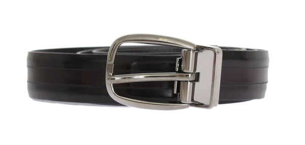 Black Sangria Leather Belt