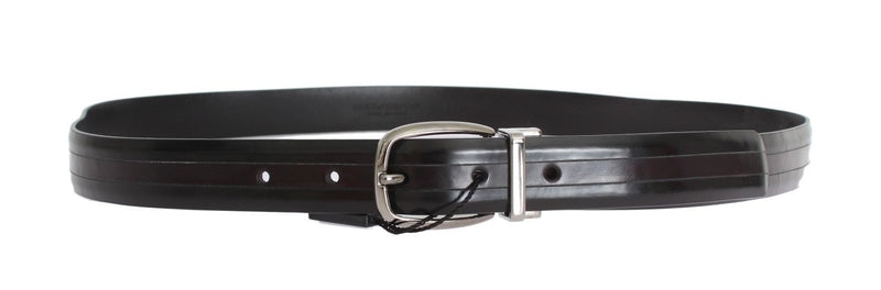 Black Sangria Leather Belt