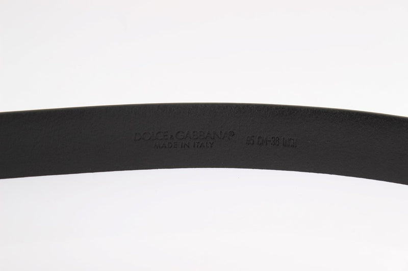 Black Sangria Leather Belt