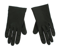 Green Leather Women's Gloves