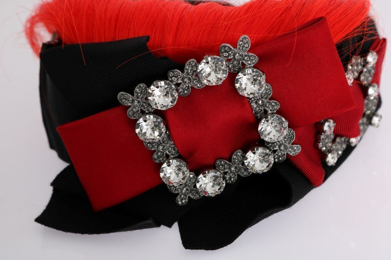 Red Hair Sicily Crystal Headband