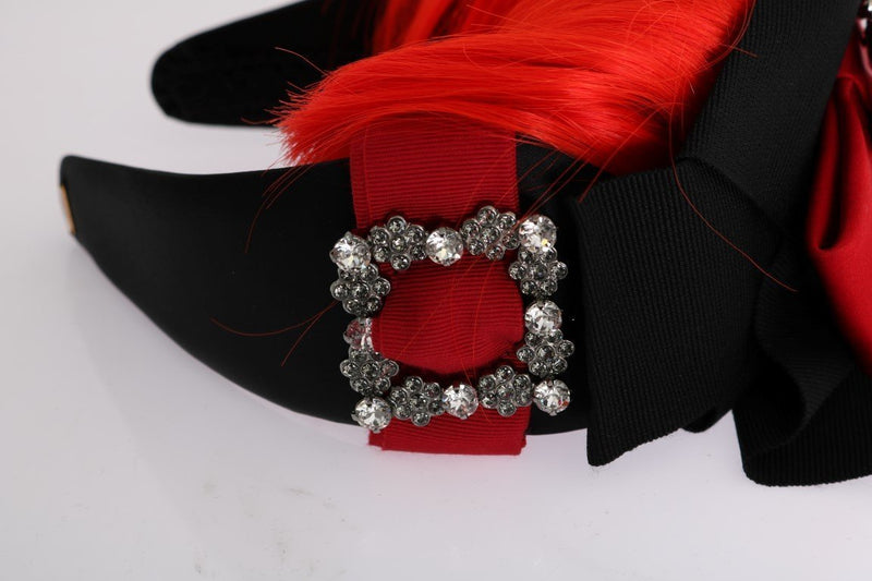 Red Hair Sicily Crystal Headband