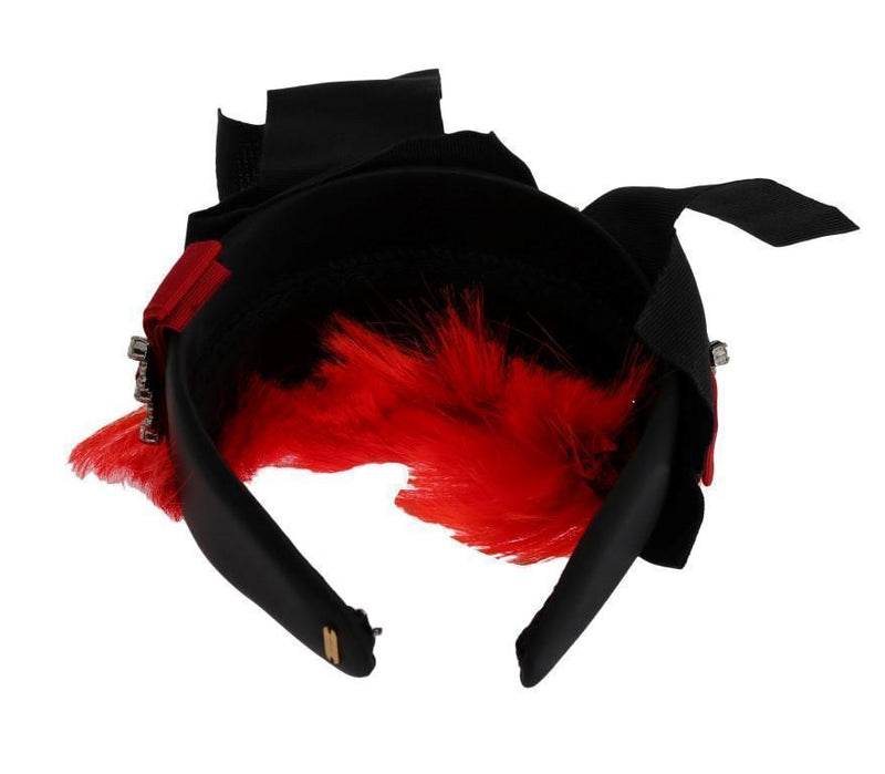 Red Hair Sicily Crystal Headband