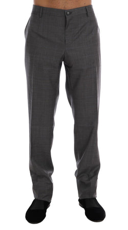 Gray Wool Dress Formal Pants