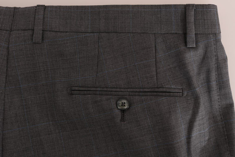 Gray Wool Dress Formal Pants