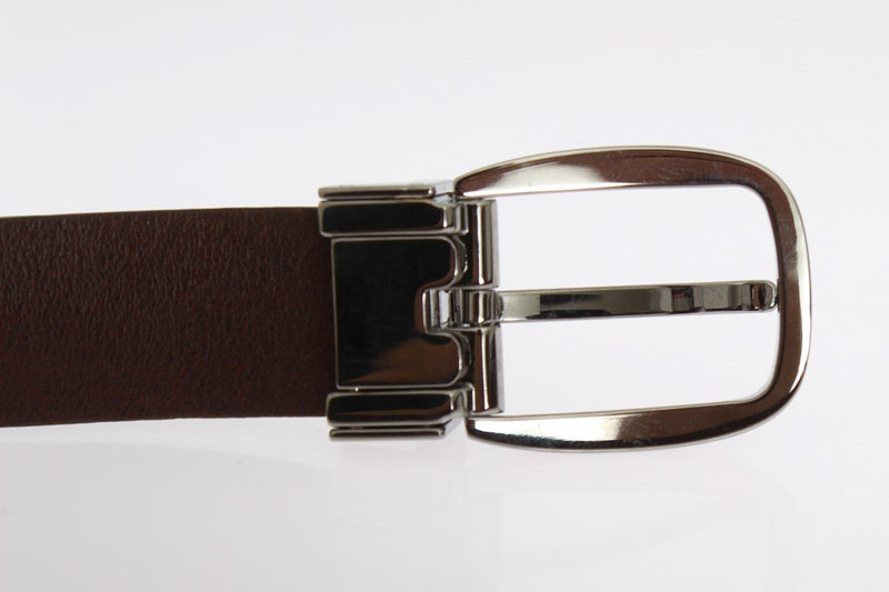 Green Leather Silver Buckle Belt