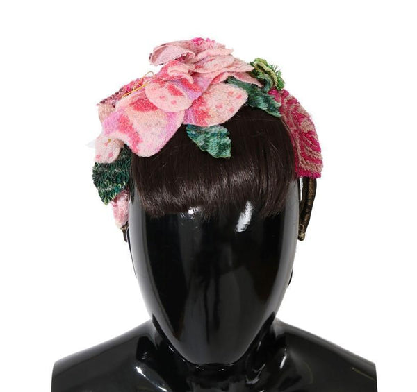 Pink Hair Sicily Floral Headband