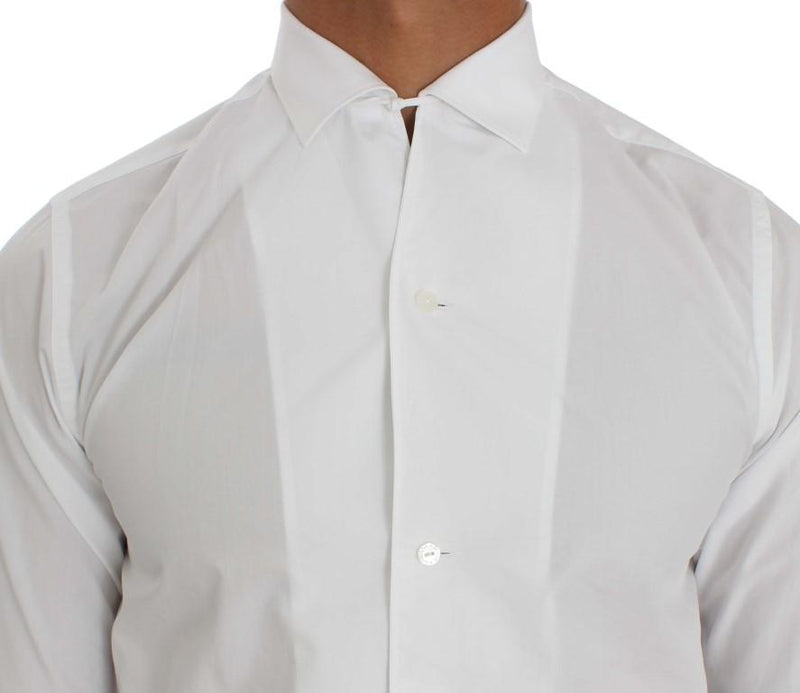 White 3/4 Sleeve Regular Fit Shirt