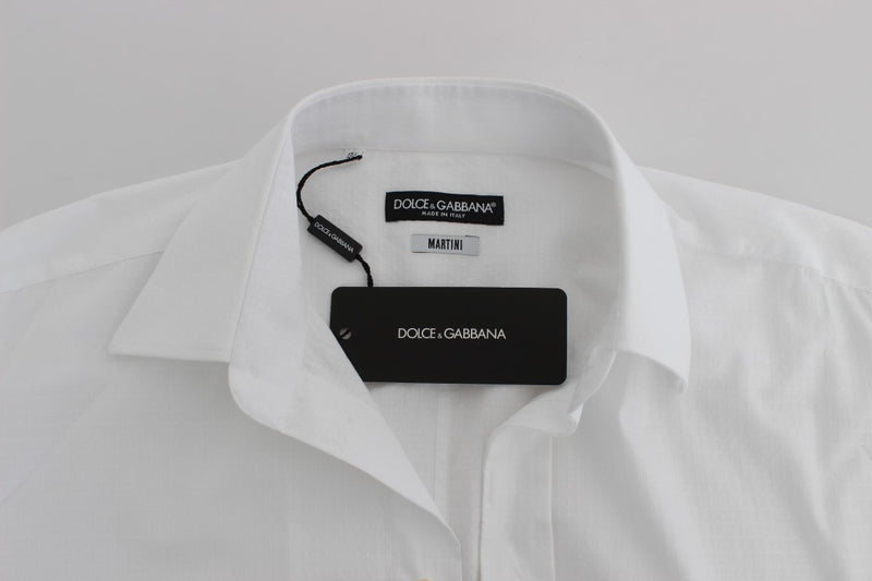 White Cotton Dress MARTINI Slim Fit Shirt