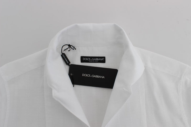 White Cotton Dress Formal Slim Fit Shirt