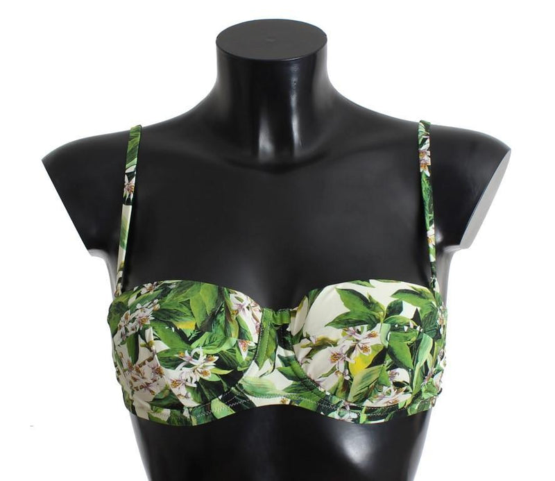 Multicolor Floral Bikini Top Bra Swim Beachwear