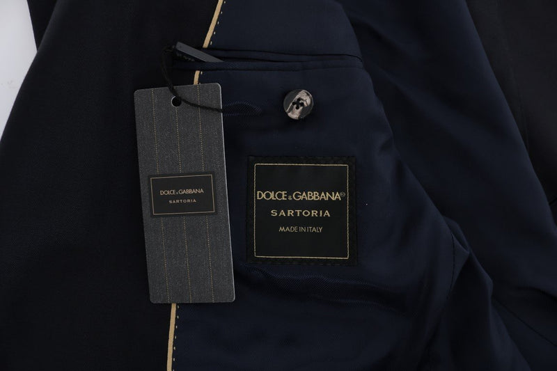 Blue SARTORIA Wool Silk Blazer Jacket