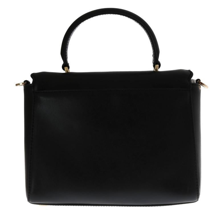 Black MINDY Satchel Crossbody Bag