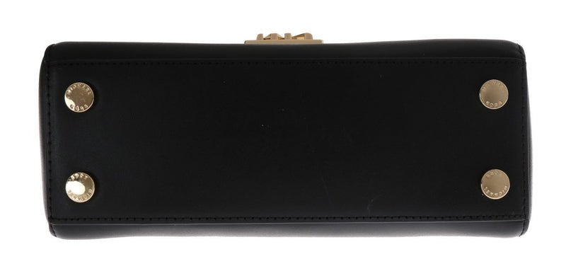 Black MINDY Satchel Crossbody Bag
