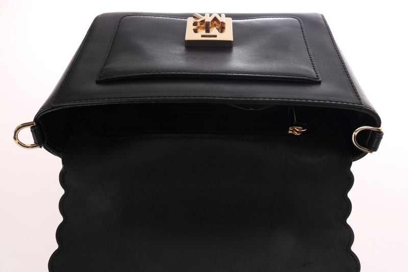 Black MINDY Satchel Crossbody Bag