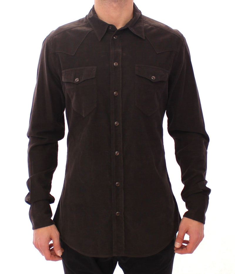 Green Manchester SICILIA Normal Fit Casual Shirt