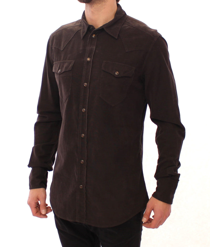 Green Manchester SICILIA Normal Fit Casual Shirt