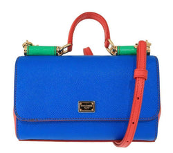 Multicolor Sicily Leather Shoulder Bag