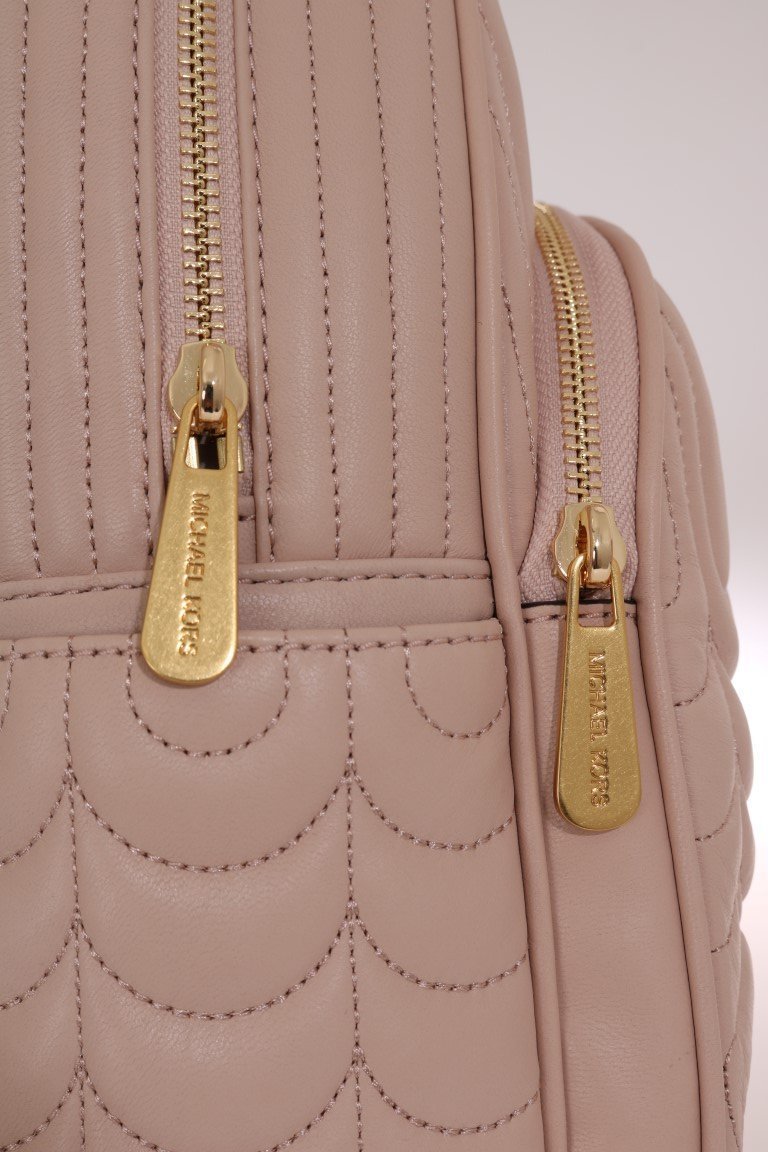 beige abbey leather backpack Beige ABBEY Leather Backpack