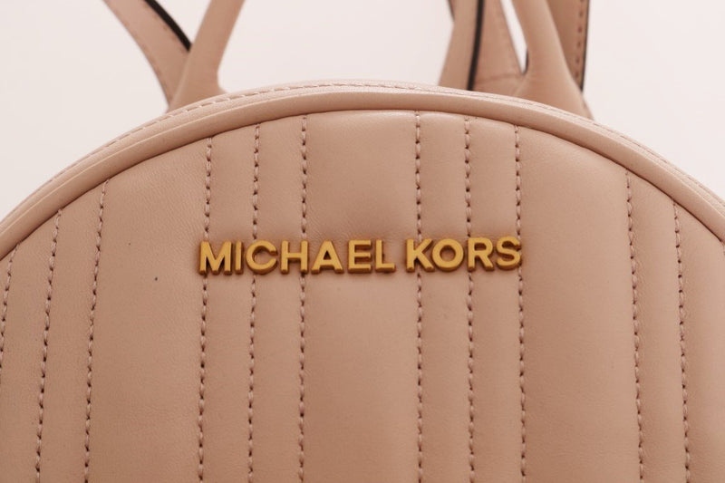 beige abbey leather backpack Beige ABBEY Leather Backpack