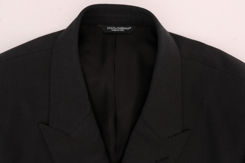 Gray MARTINI Wool Silk Slim fit Suit
