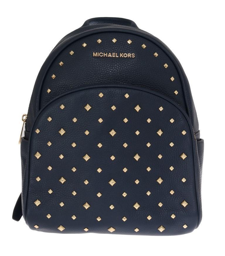 Blue ABBEY Studded Backpack