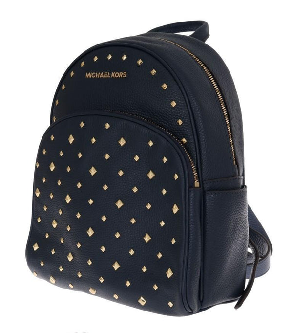 Blue ABBEY Studded Backpack